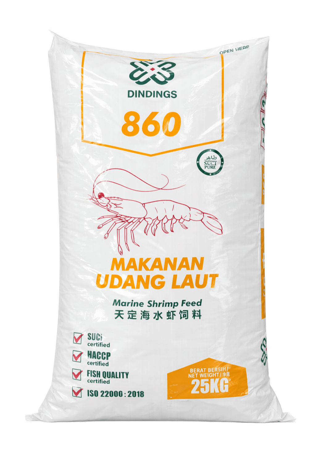 860 MARINE SHRIMP FEED