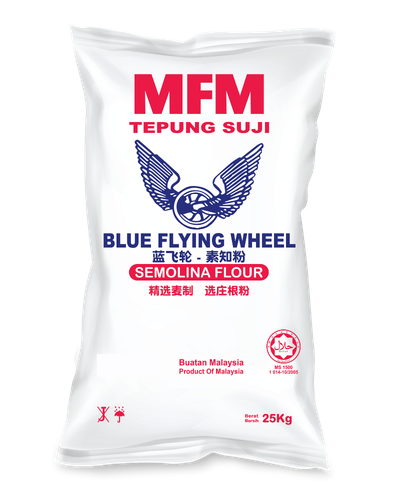 Blue Flying Wheel (Semolina)